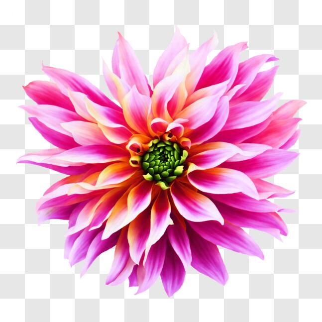 Download Beautiful Pink Dahlia Flower for Weddings and Celebrations PNG ...