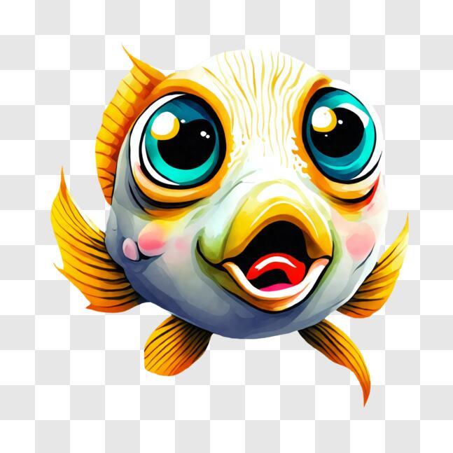 Download Colorful Cartoon Fish for Promotional and Marketing Purposes ...