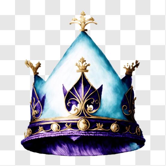 Adult's Regal Royalty Paper Crown