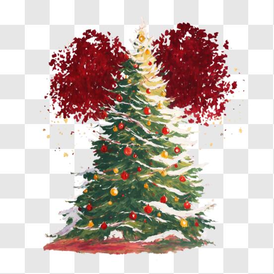 Scarica Decorazione festiva dell'albero di Natale PNG Online - Creative  Fabrica