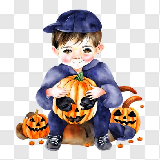 Perruque de Diable pour Enfant avec Cornes - Jour de Fête - Halloween -  Événements