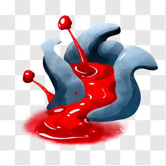 Liquid Blood PNG Images With Transparent Background