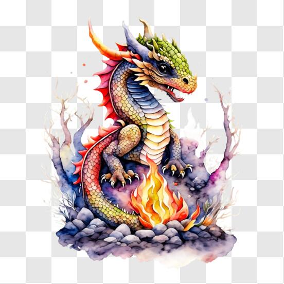 Asian Dragon Tattoocolorful Japanese Dragon Tattoo Stock Vector (Royalty  Free) 1020286951 | Shutterstock