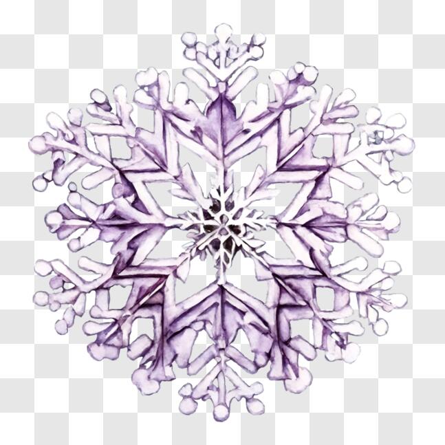 Download Eye-catching Snowflake Artwork PNG Online - Creative Fabrica