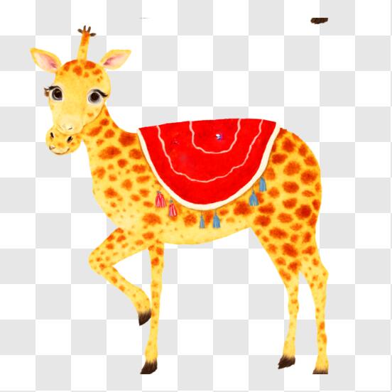 Télécharger Girafes élégantes en Tenues Colorées PNG En Ligne - Creative  Fabrica