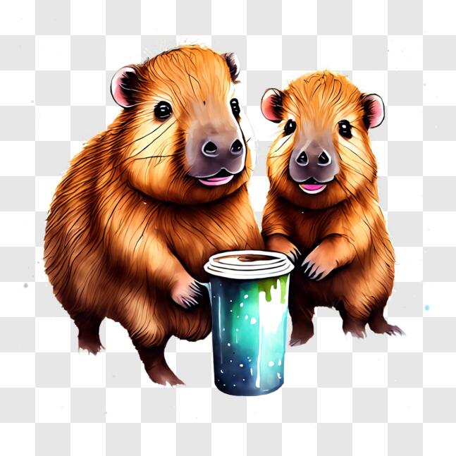 Cabeça de capivara - ícones de animais grátis