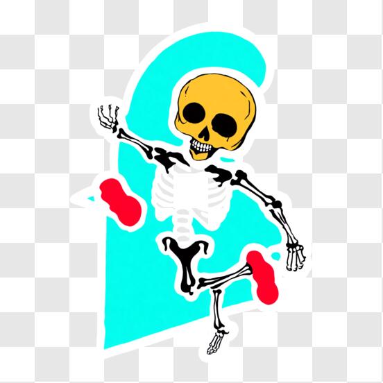 Skeleton Cartoon PNG, Vector, PSD, and Clipart With Transparent Background  for Free Download