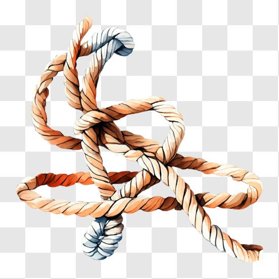 Binding And Knotted Long Strong Rope, Safety Rope, Tie, Cord PNG  Transparent Image and Clipart for Free Download