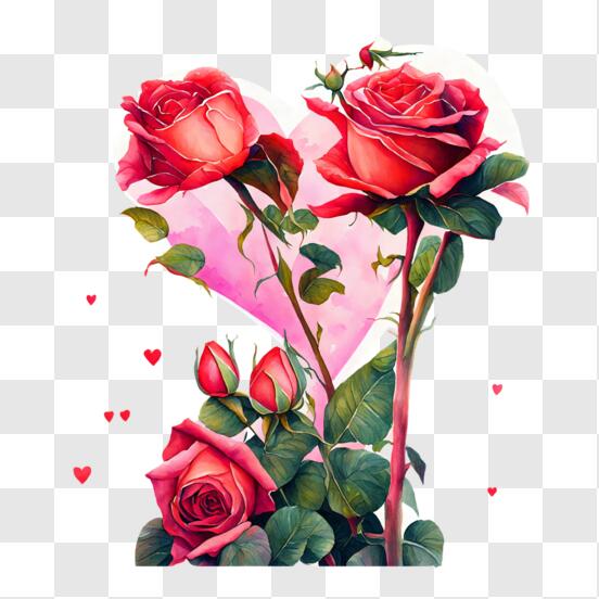 Cuore anatomico floreale cuore umano stampa tatuaggio vintage con cuore in  rose in fiore