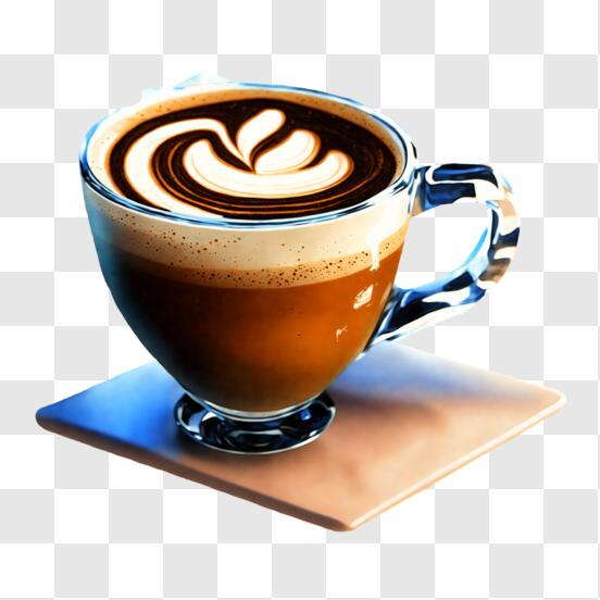 KSCD Grande tasse à café géométrique, grande tasse à latte mate