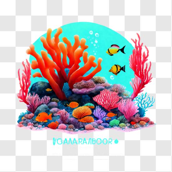 Draw Underwater Ocean Scene Art Animals Coloring Pages Drawing Guide Clip  Art
