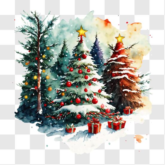 Papel Arroz Navidad en el Bosque ✓