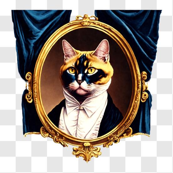 Baixe Gato de Desenho Animado Elegante em Terno e Gravata Borboleta PNG -  Creative Fabrica