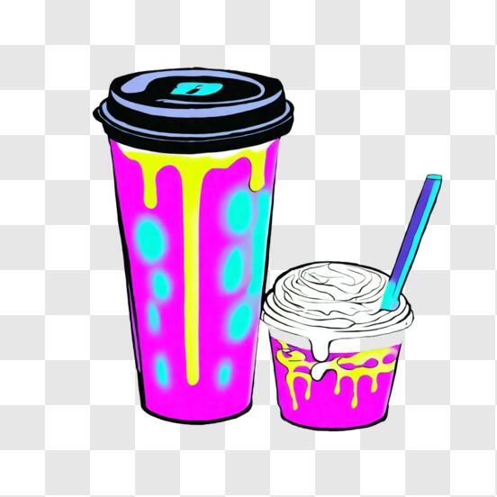 Desenho de O copo com três bolas de sorvete para Colorir - Colorir.com