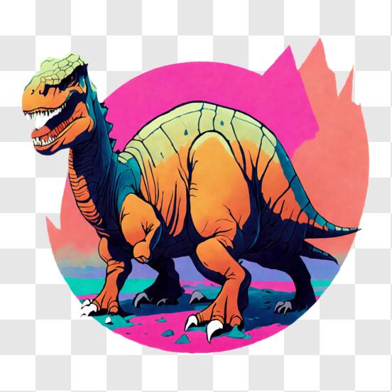 Desenho para colorir da Páscoa do bebê dinossauro · Creative Fabrica