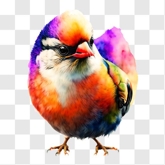 A Singing Bird - Watercolor Arquivo de Corte SVG por Creative Fabrica  Crafts · Creative Fabrica