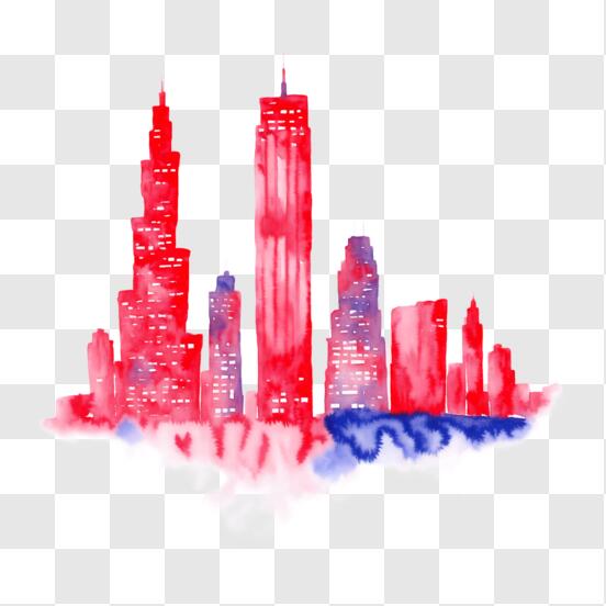 Chicago Skyline PNG - Download Free & Premium Transparent Chicago ...