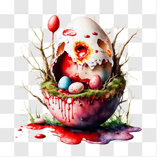 Easter Egg Background png download - 1024*1024 - Free Transparent