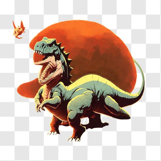 Imagem De Desenho Animado De Dinossauro T Rex Laranja Bonito Vetor PNG , T  Rex, Dinossauro, Desenho Animado Imagem PNG e Vetor Para Download Gratuito