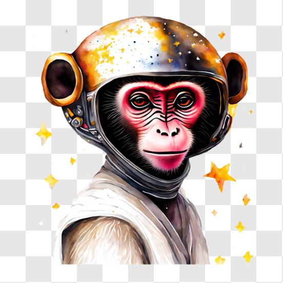 Fundo Divertida Ilustração 3d De Um Macaco Branco Fundo, Chimpanzé, Macaco,  Ilustração De Macaco Imagem de plano de fundo para download gratuito