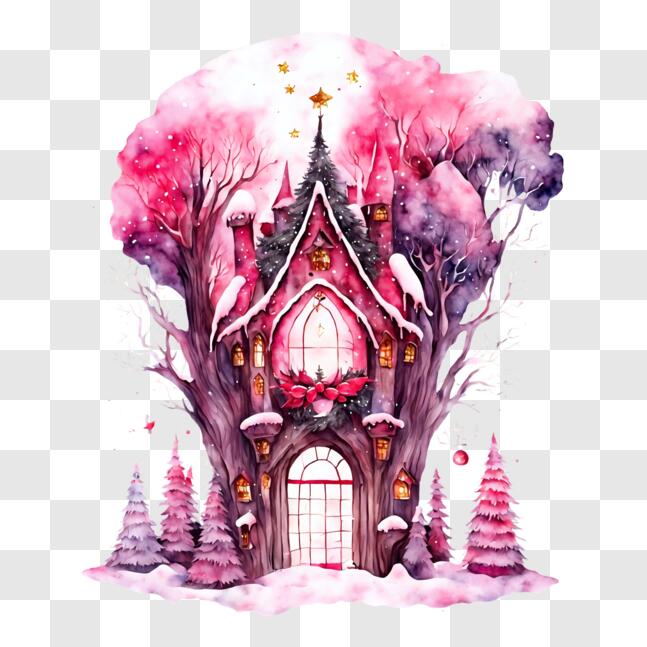 Télécharger Enchanting Winter Wonderland Château de conte de fées