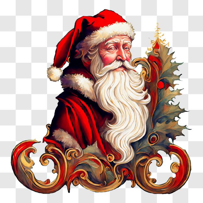 Coiffe de Noël, Serre-Tête Père Noël Paillettes - Aux Feux de la