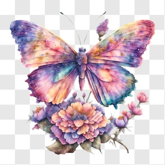 de mariposa colorida - Juego de 6 adornos de mariposas decorativos