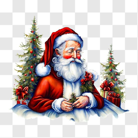 Santa Claus Christmas Tree Drawing Gift, PNG, 1222x1178px, Santa Claus,  Animation, Art, Cartoon, Christmas Download Free