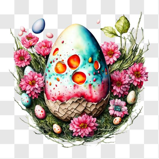 Tatouages pour décoration d'œufs de Pâques