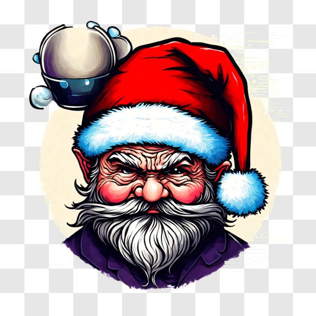 Enfeites de Natal, tema de Natal desenho animado Papai Noel padrão