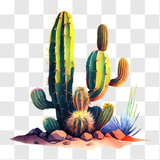 Pin Em Natureza Para Colorir  Desenho de plantas, Cactos desenho, Arte de  deserto