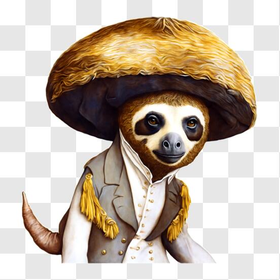 Sloth in Mexican Folklore-inspired Outfit