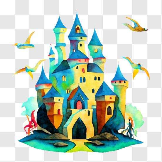 Fantasy Castle PNG - Download Free & Premium Transparent Fantasy Castle ...