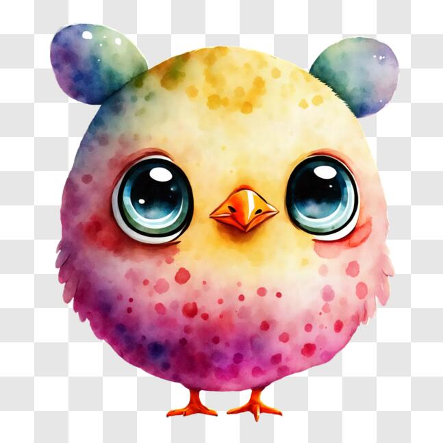 Download Playful and Cute Cartoon Chicken PNG Online - Creative Fabrica