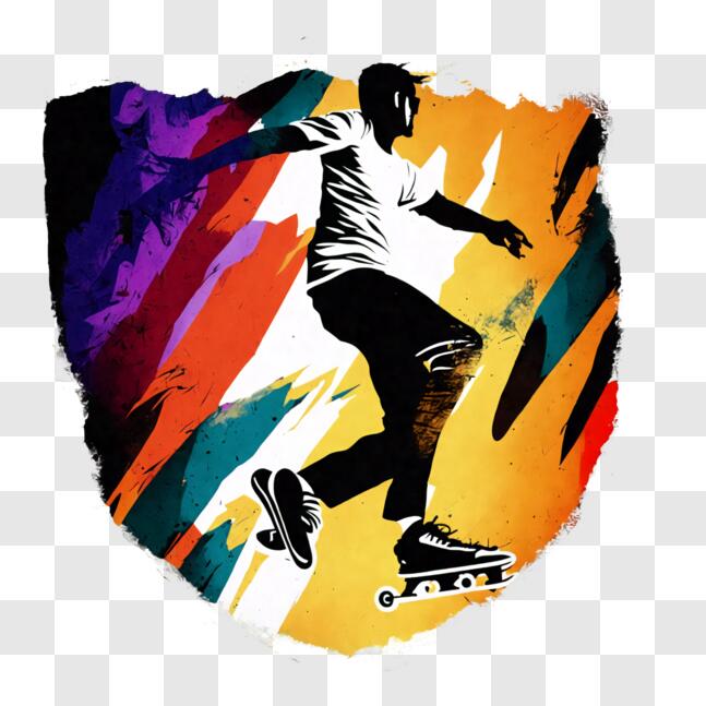 Download Skateboarding Action Shots PNG Online - Creative Fabrica