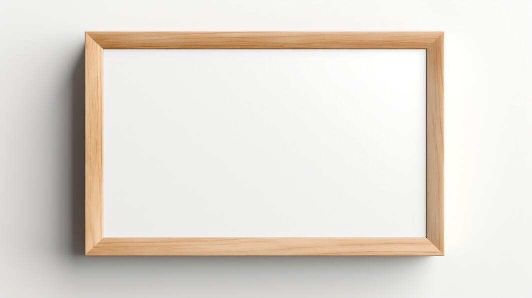 Download Empty Wooden Frame Mockup - Royalty Free Stock Image Mockups ...