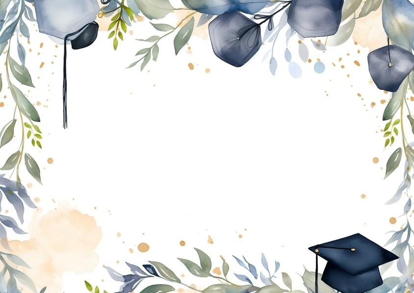 Ghirlanda Decorativa Per Laurea 2025 “Proud Of You” – Con Porta Foto E Corda, In Cartone Spesso, Nera