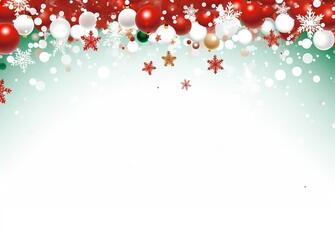 Colorful Holiday Season Background with Snowflakes and Balloons Colorful Holiday Season Background with Snowflakes and Balloons thumbnail