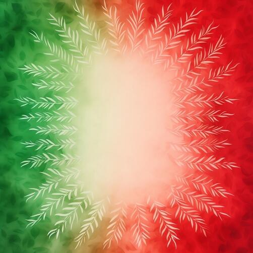 Italian Flag Leaves Background - Green, Red, and White Italian Flag Leaves Background - Green, Red, and White thumbnail