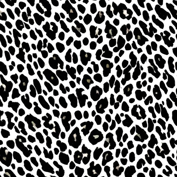 Download Seamless Black and White Leopard Print Background Patterns ...