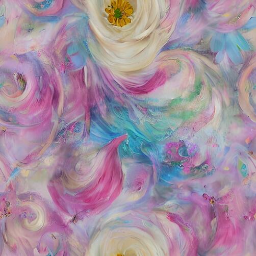 Colorful Floral Pattern Artwork Colorful Floral Pattern Artwork thumbnail