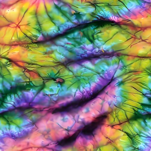 Close-up of Colorful Tie-Dye Pattern Close-up of Colorful Tie-Dye Pattern thumbnail