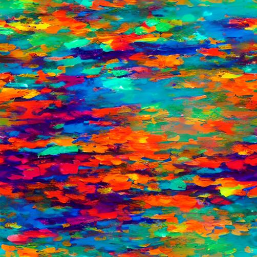 Colorful Abstract Painting with Splashes of Water Colorful Abstract Painting with Splashes of Water thumbnail
