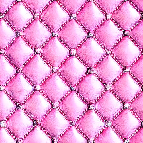 Pink Quilted Leather Background with Diamonds Pink Quilted Leather Background with Diamonds thumbnail