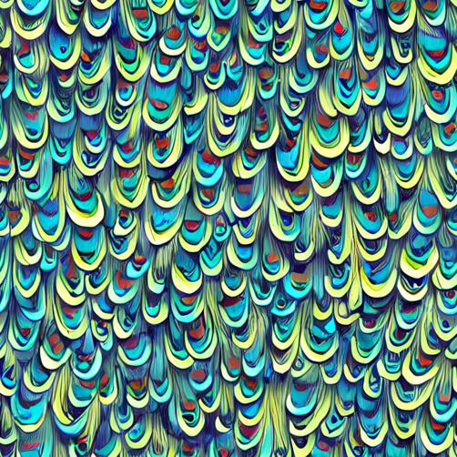 Colorful Peacock Feathers Pattern Colorful Peacock Feathers Pattern thumbnail