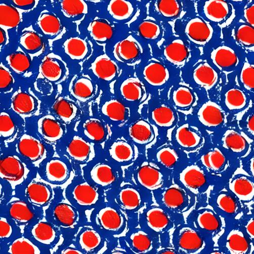 Abstract Fabric with Circle Patterns Abstract Fabric with Circle Patterns thumbnail