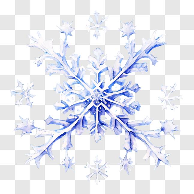 Download Snowflake Decoration for Winter Season PNG Online - Creative ...