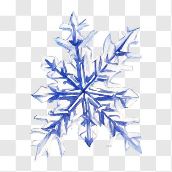 Iconos Copo Nieve Azul Invierno Helados Copos Nieve Navidad Año