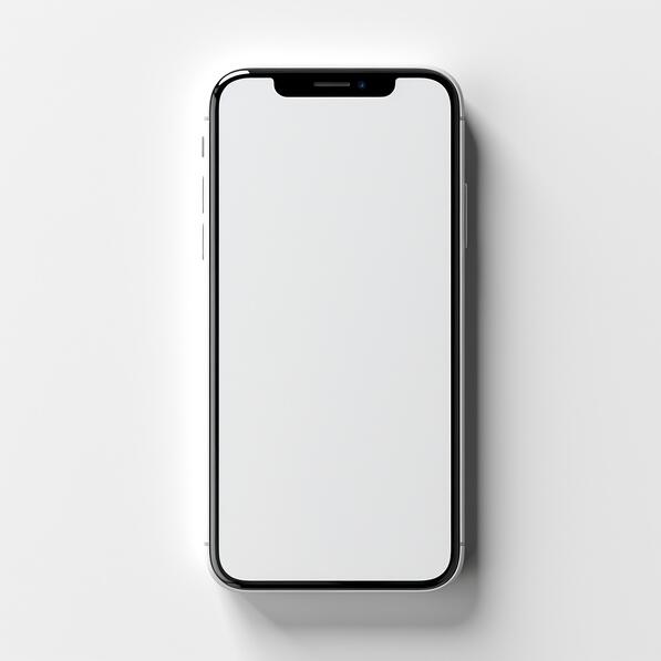 Download Minimalistic White Smartphone Mock-up Mockups Online ...