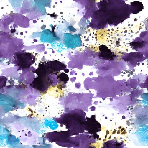 Watercolor Painting with Purple, Blue, and Yellow Splashes Watercolor Painting with Purple, Blue, and Yellow Splashes thumbnail